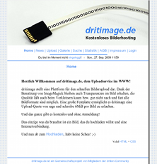 dritimage.de - kostenloses Bilderhosting